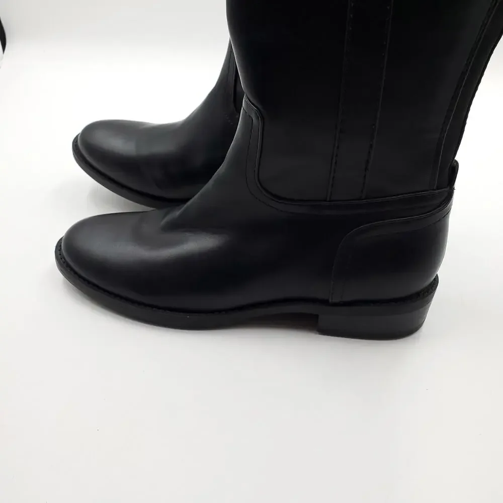 Tommy Hilfiger Ilia 4 Riding Boots Logo Women's Size 6